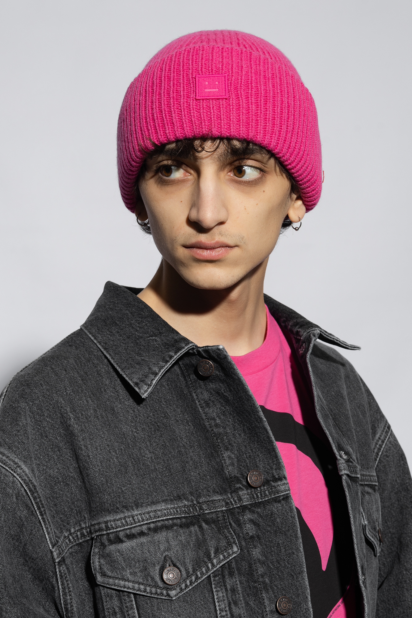 Acne pink hat online